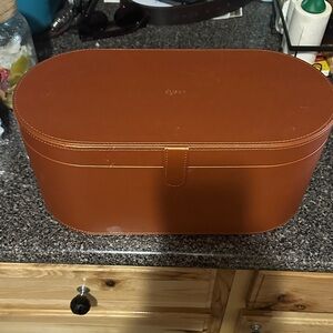 Dyson Leather-Look Hair Tool Case - Brown